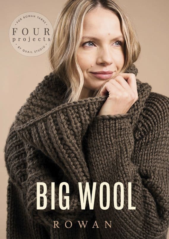 Rowan Four Projects Big Wool Pattern Book