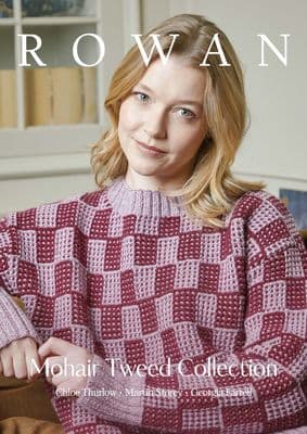 Rowan Mohair Tweed Collection Pattern Book