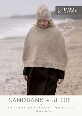 Sandbank and Shore Poncho and Hat Pattern