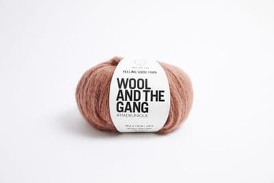 Terracotta Blush - Wool and the Gang Feeling Good Yarn -50g ball