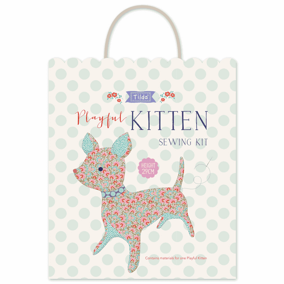 Tilda Playful  Kitten Sewing Kit