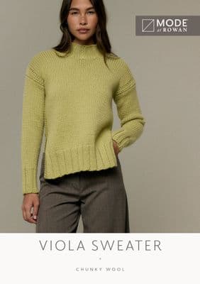 Viola Sweater - Mode at Rowan Pattern