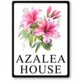Azalea house sign or wall plaque