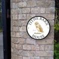 Barn Owl house sign or wall plaque