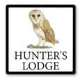 Barn Owl house sign or wall plaque