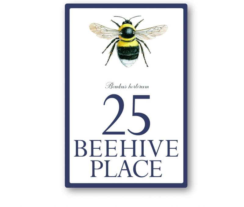 Bumblebee or bee house sign or wall plaque