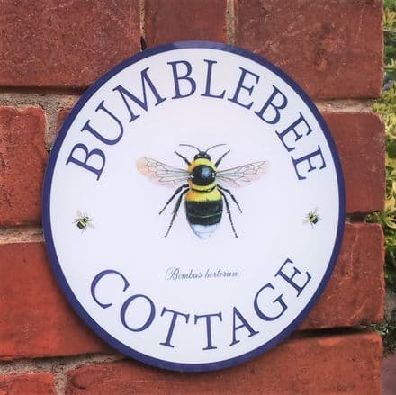 Bumblebee or bee house sign or wall plaque