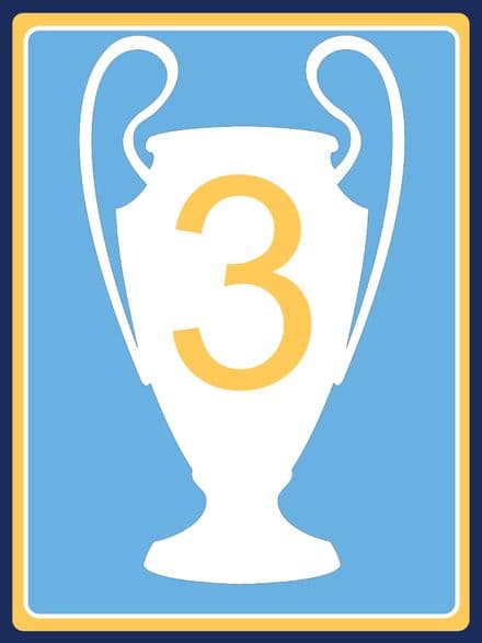 Club colours house sign or wall plaque