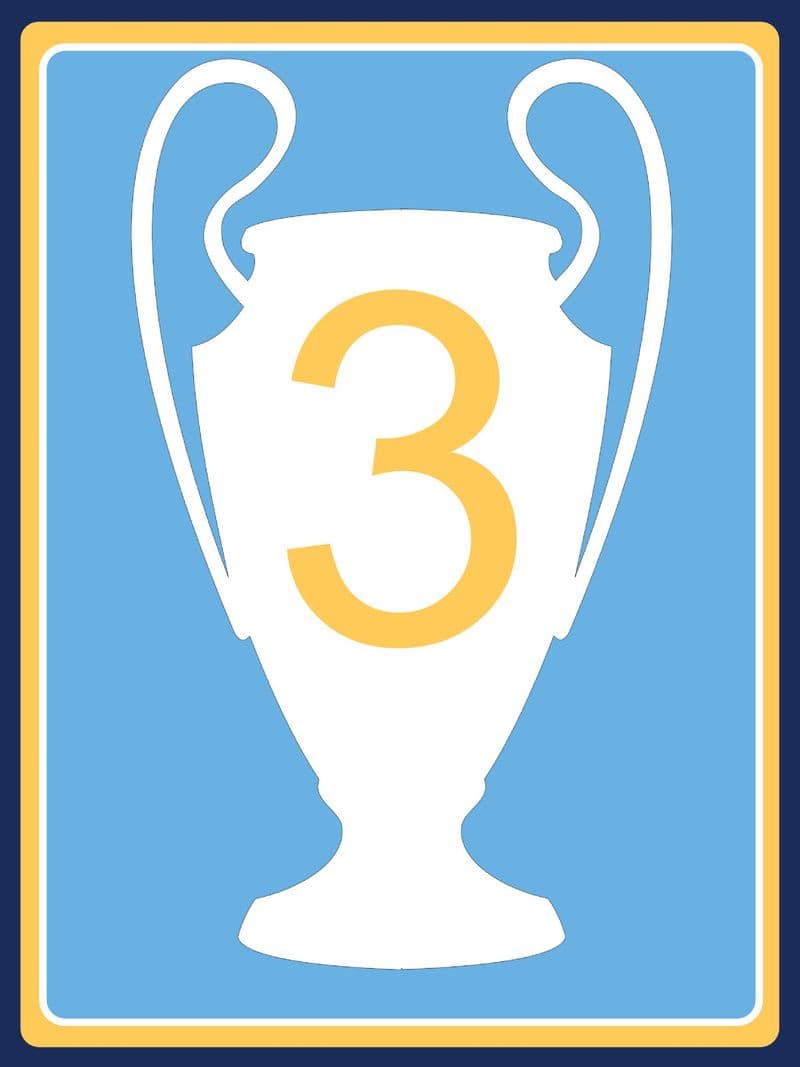 Club colours house sign or wall plaque