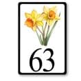 Daffodils house sign or wall plaque