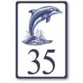 Dolphin house sign or wall plaque (1)