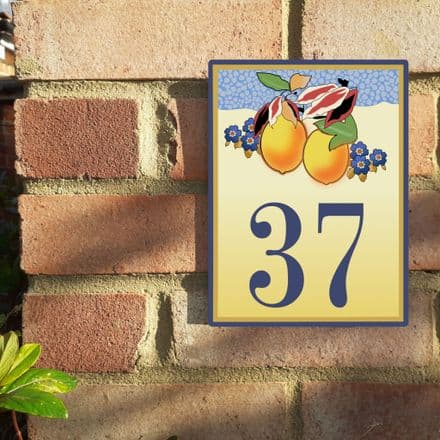 Lemons house sign or kitchen wall plaque