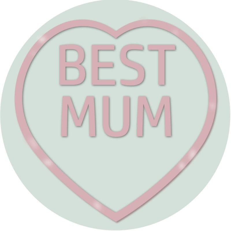 Love heart wall plaque or house sign