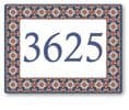 Mexican pattern house sign or wall plaque