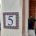 Mexican pattern house sign or wall plaque