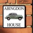 Morris Minor house sign or wall plaque