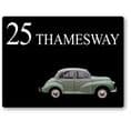 Morris Minor house sign or wall plaque