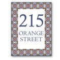 Spanish Pattern house sign or wall plaque
