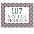 Spanish Pattern house sign or wall plaque
