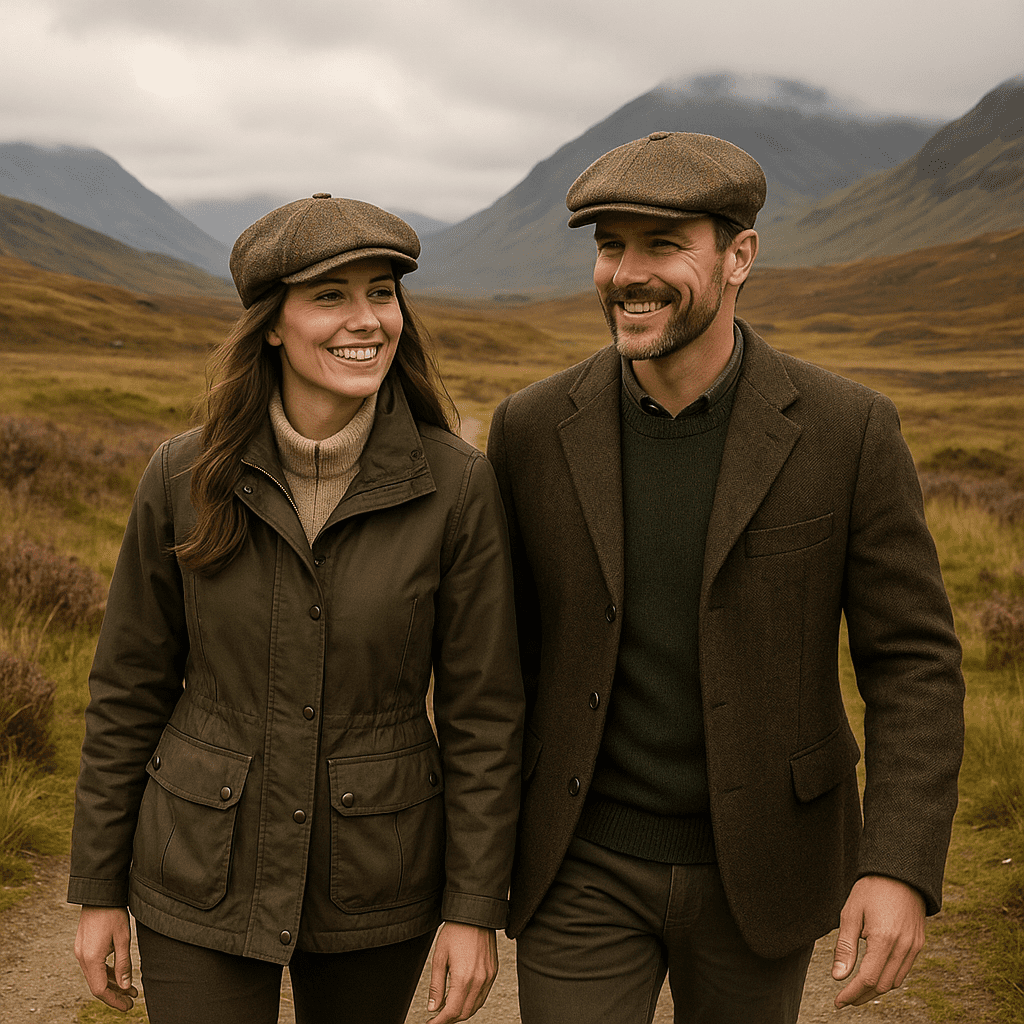 From Country Walks to City Streets Versatile Ways to Wear a Tweed Flat Cap