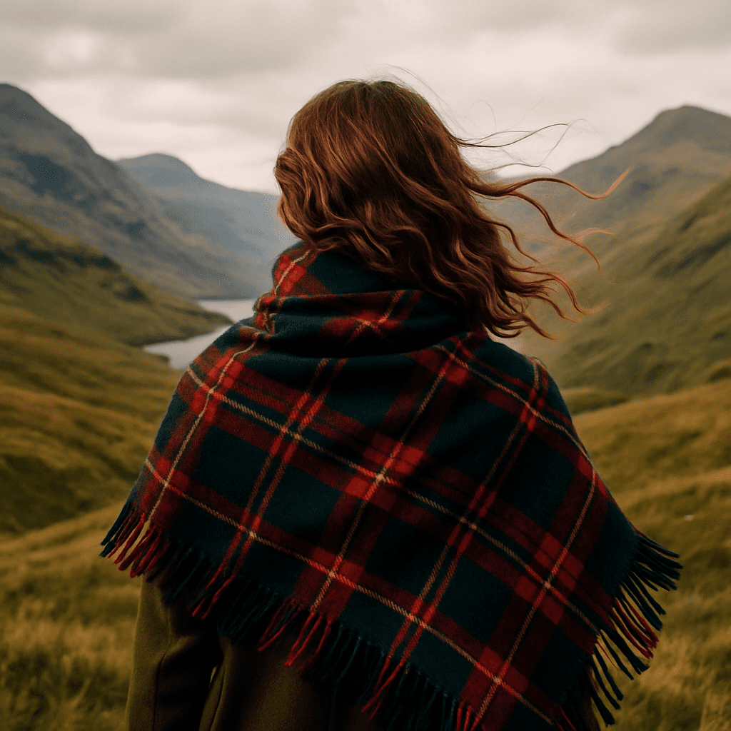 Give the Gift of a Tartan Cashmere Scarf This Winter