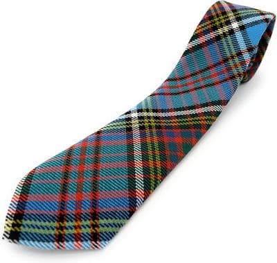 Anderson Ancient Wool Tartan Necktie Made In Scotland
