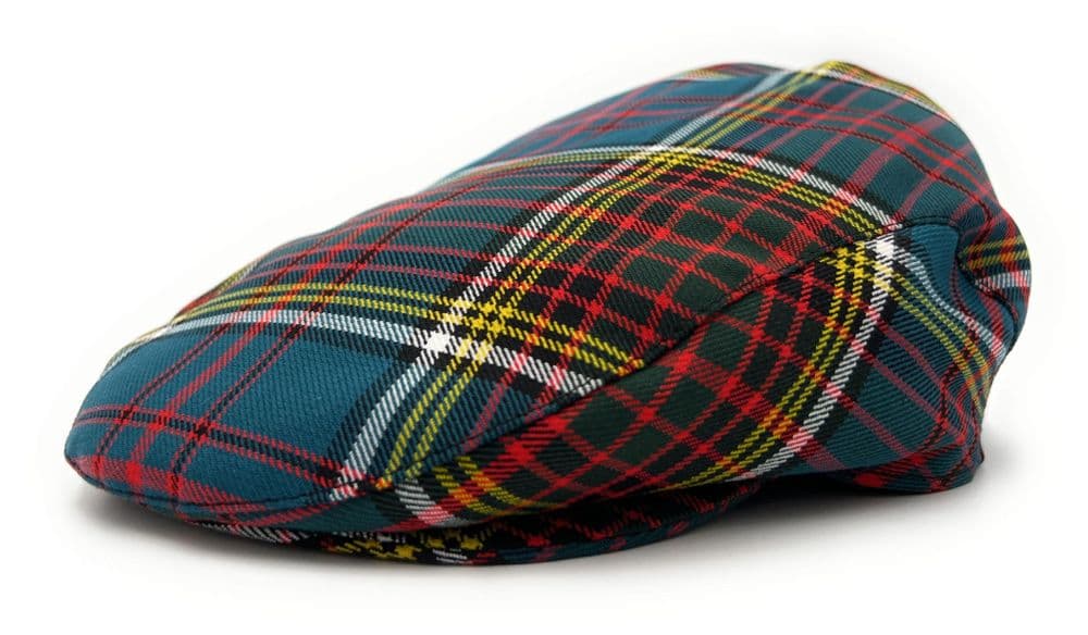 Farquharson Modern Tartan Flat Caps