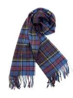 Anderson Tartan Lambswool Large Clan Scarf 180CM X 30CM