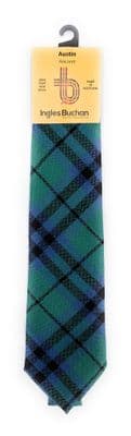 Austin Ancient Wool Tartan Necktie Made In Scotland