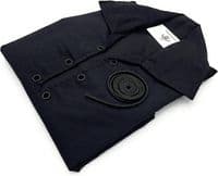 Baby Boys Jacobite Ghillie Shirt Black Long Sleeve