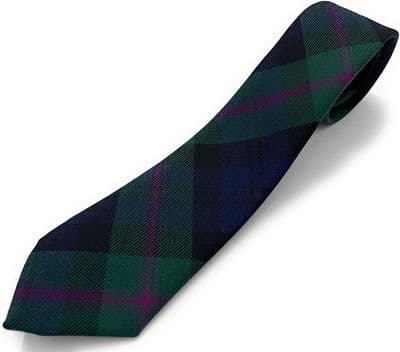 Baird Modern Wool Tartan Necktie Made In Scotland