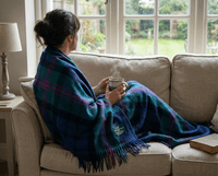 Baird New Wool Large Tartan Blanket Throw Rug