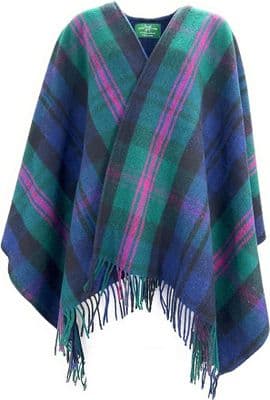 Baird Tartan Women's Pure Wool Cape