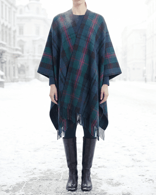 Baird Tartan Women's Pure Wool Cape