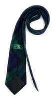 Black Watch Modern Wool Tartan Necktie Made In Scotland