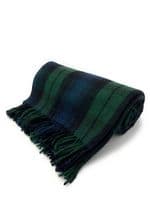 Black Watch New Wool Large Tartan Blanket Throw Rug