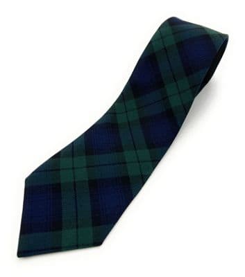 Black Watch Tartan Men's Tartan Tie