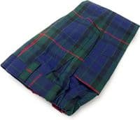 Boys Gunn Tartan Regular Trousers Elasticated Waistband