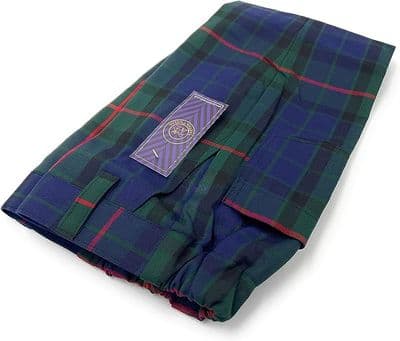 Boys Gunn Tartan Regular Trousers Elasticated Waistband