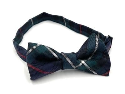 Boys Mackenzie Modern Pure New Wool Bow Tie Age 4-16yrs
