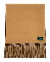 Brown-Camel Cashmere | Pure Cashmere Scarf
