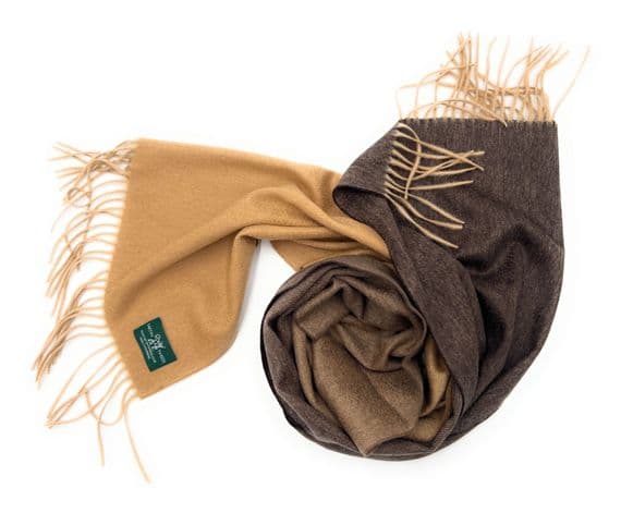 Brown-Camel Cashmere | Pure Cashmere Scarf