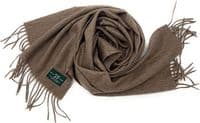 Brown Cashmere | Luxury Extra Fine Pure Cashmere Scarf