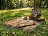 Buchanan Antique New Wool Large Tartan Blanket Throw Rug
