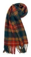 Buchanan Antique Tartan Lambswool Large Clan Scarf 180cm x 30cm