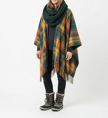 Buchanan Antique Women's Pure Wool Cape