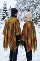 Buchanan Autumn Women's Pure Wool Cape