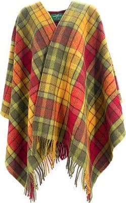 Buchanan Autumn Women's Pure Wool Cape