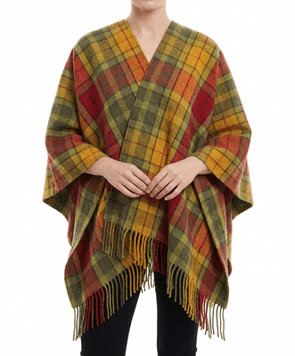 Buchanan Autumn Women's Pure Wool Cape
