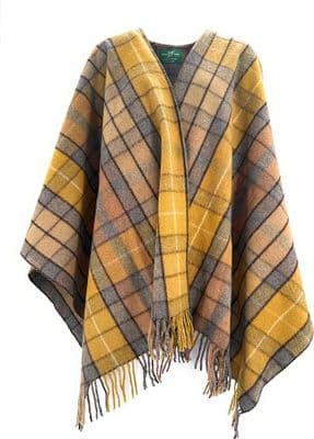 Buchanan Natural Women's Pure Wool Cape
